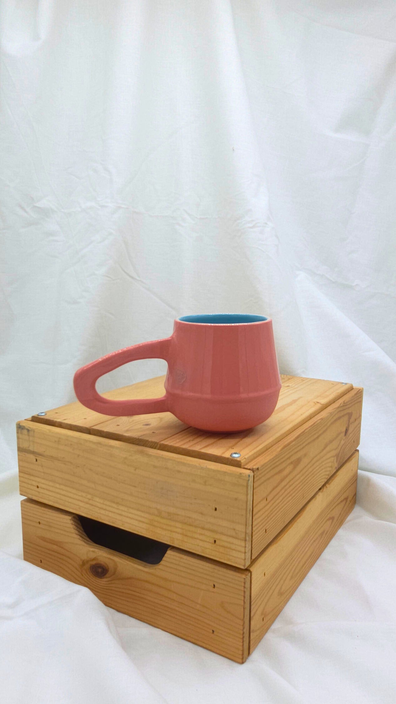 Mug 12oz - Pink & Blue