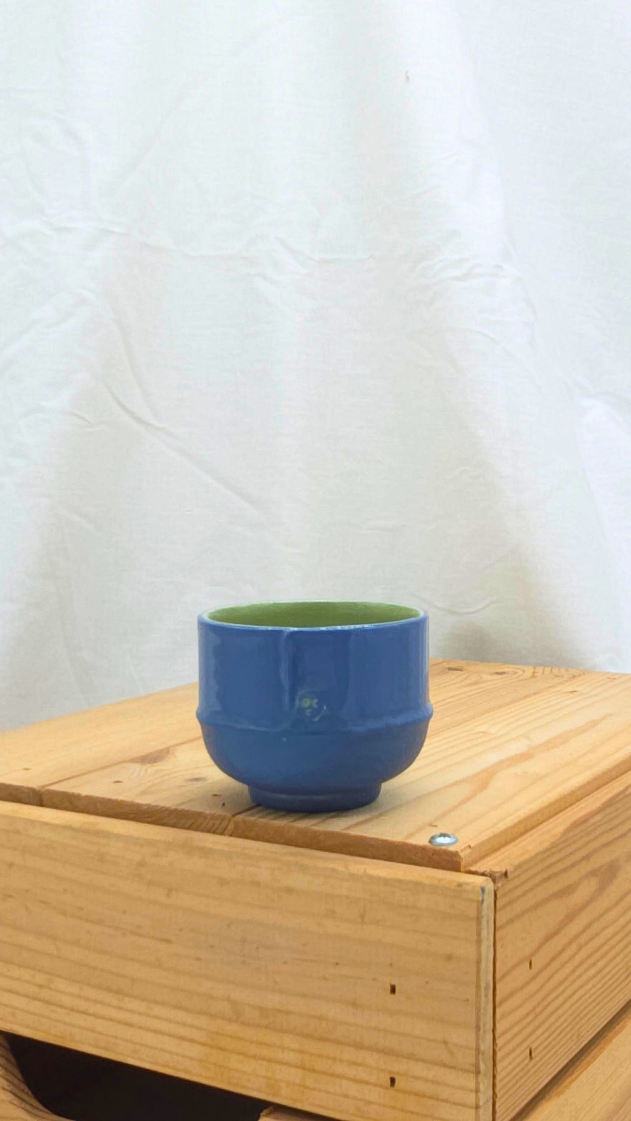 Small Bowl - Navy & Green