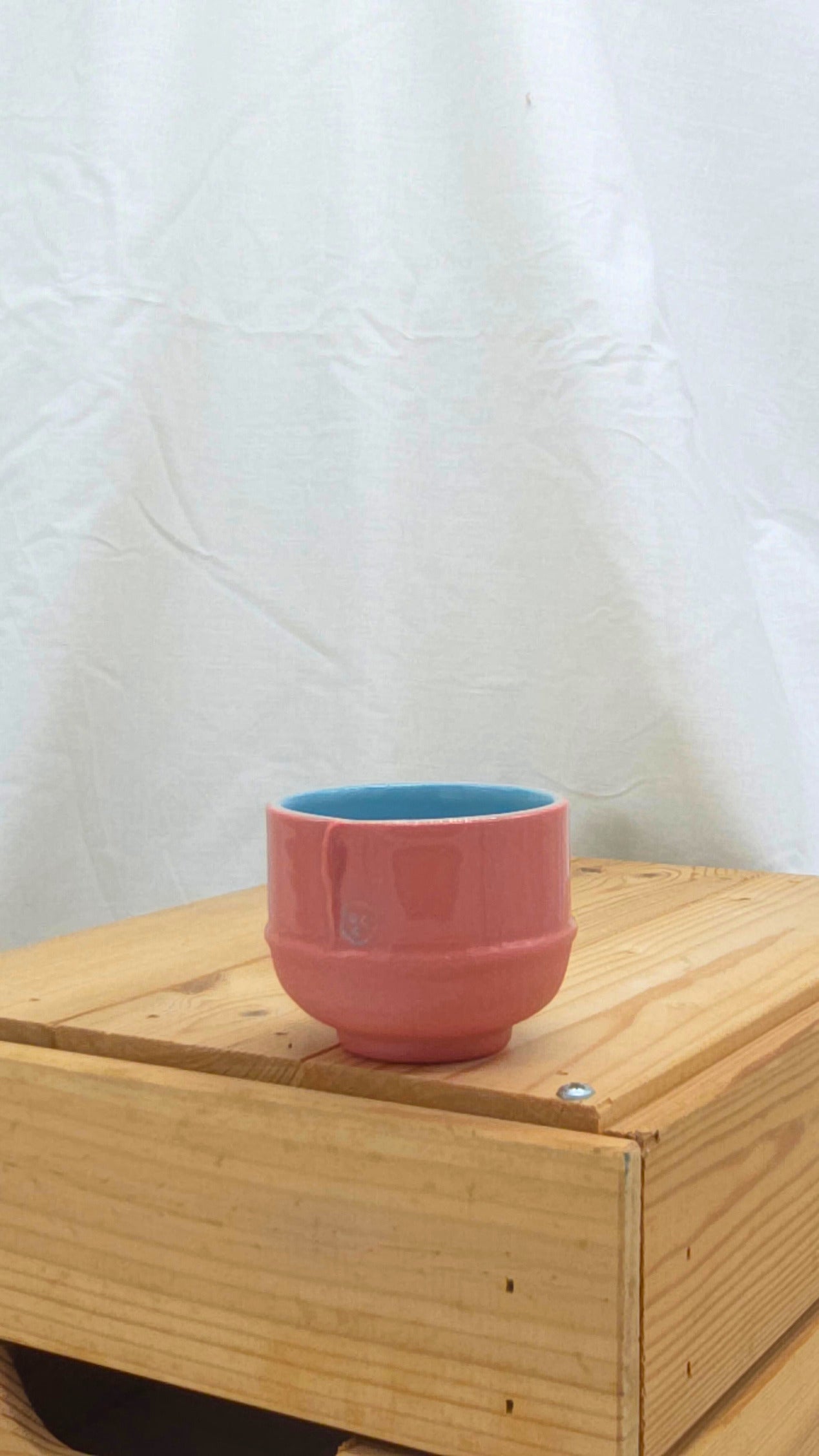 Small Bowl - Pink and Blue