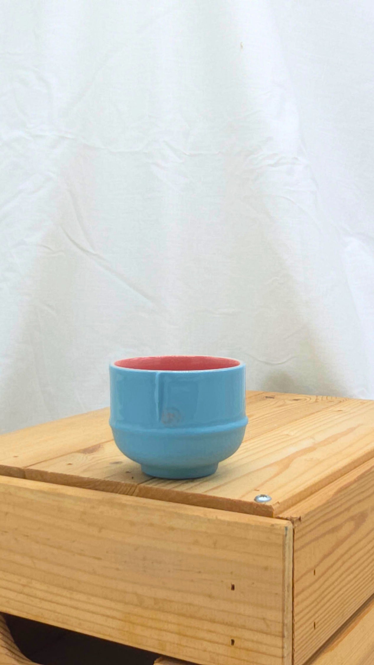 Small Bowl - Blue and Pink