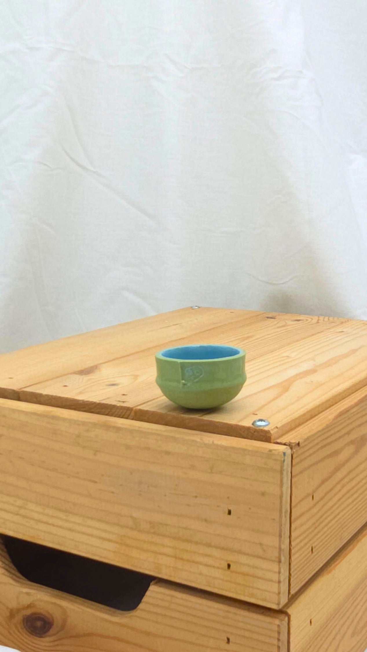 Mini Bowl Small - Green & Blue