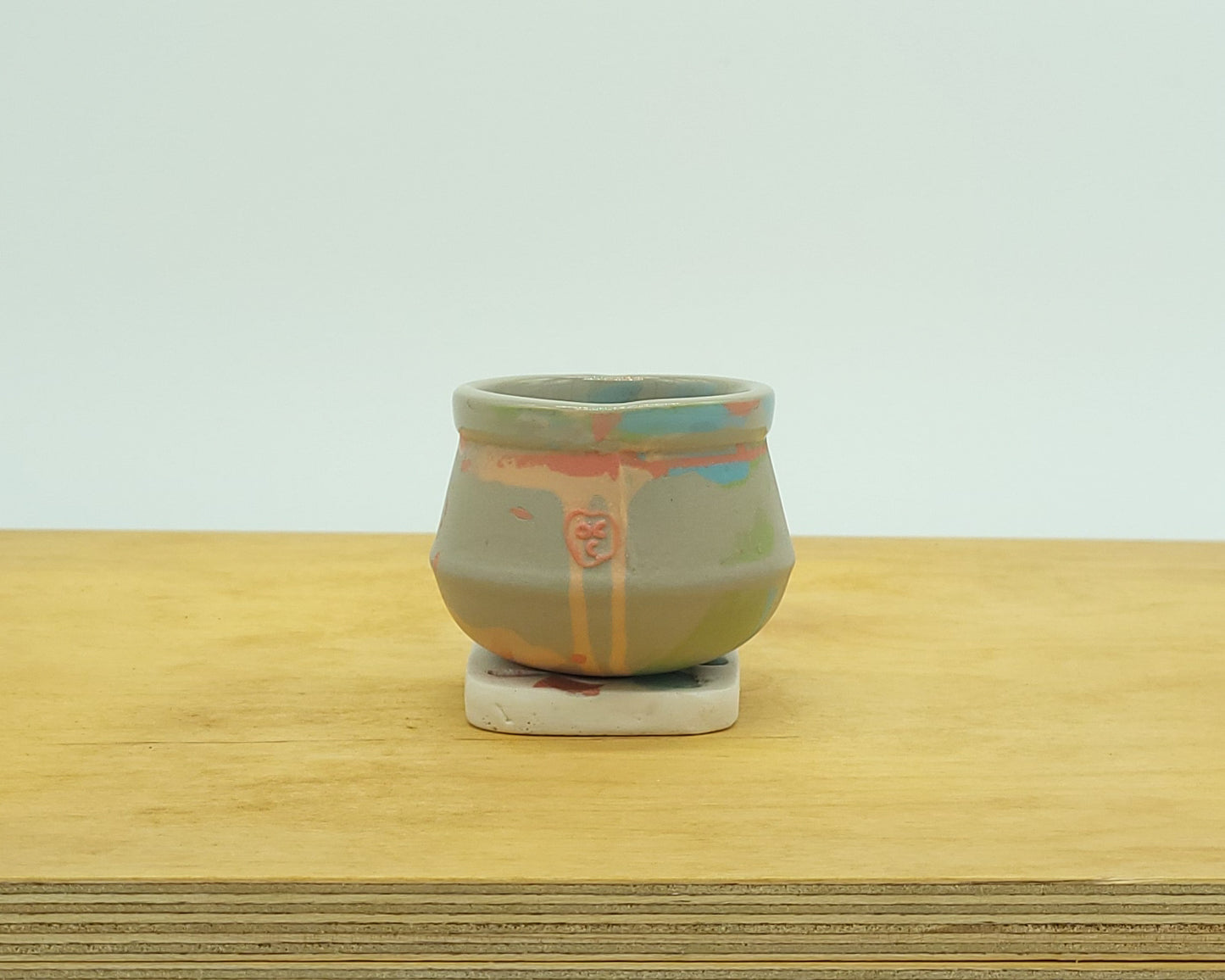 Espresso Cup with Terrazzo Stand - Drippy (1)