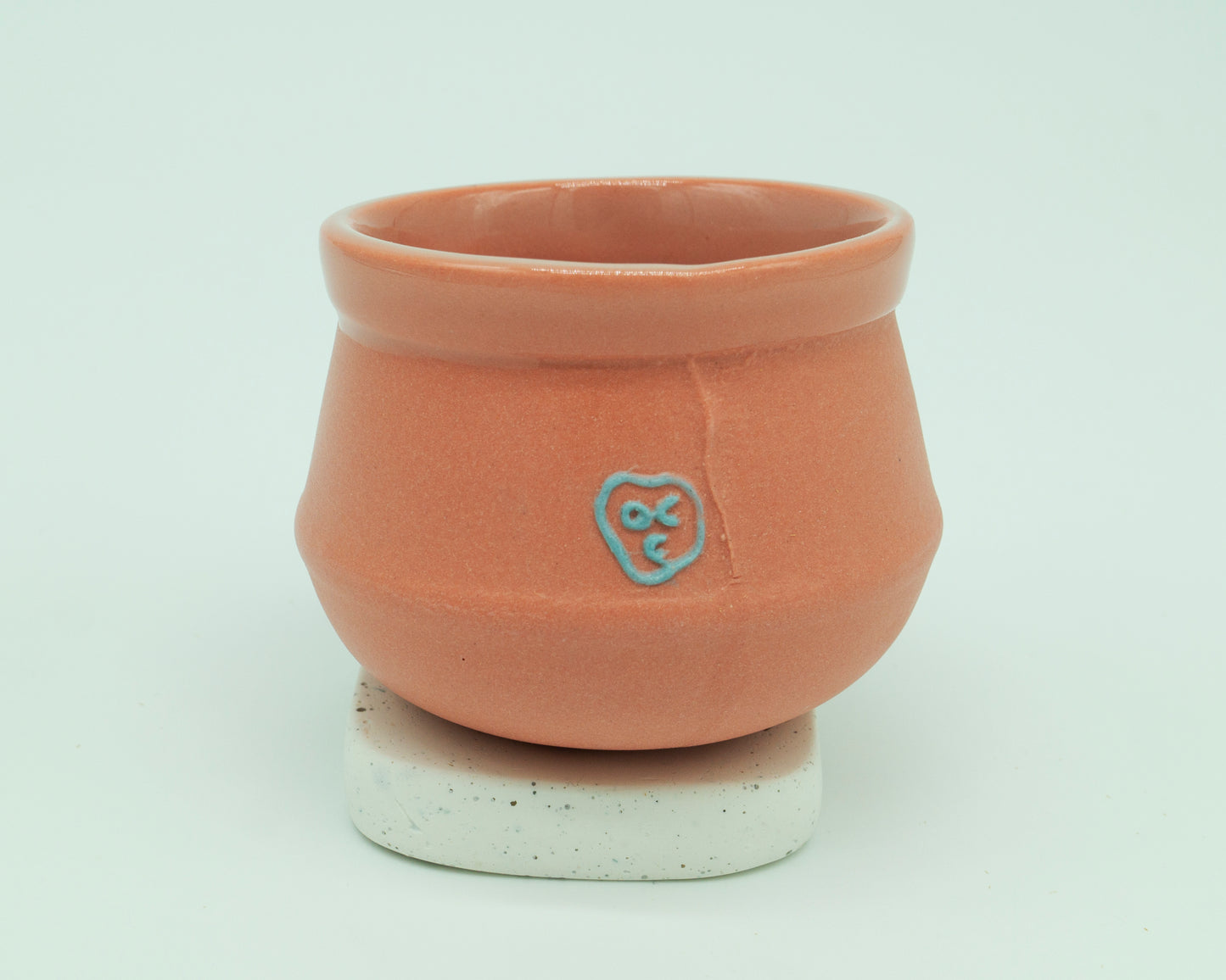 Espresso Cup with Terrazzo Stand - Pink