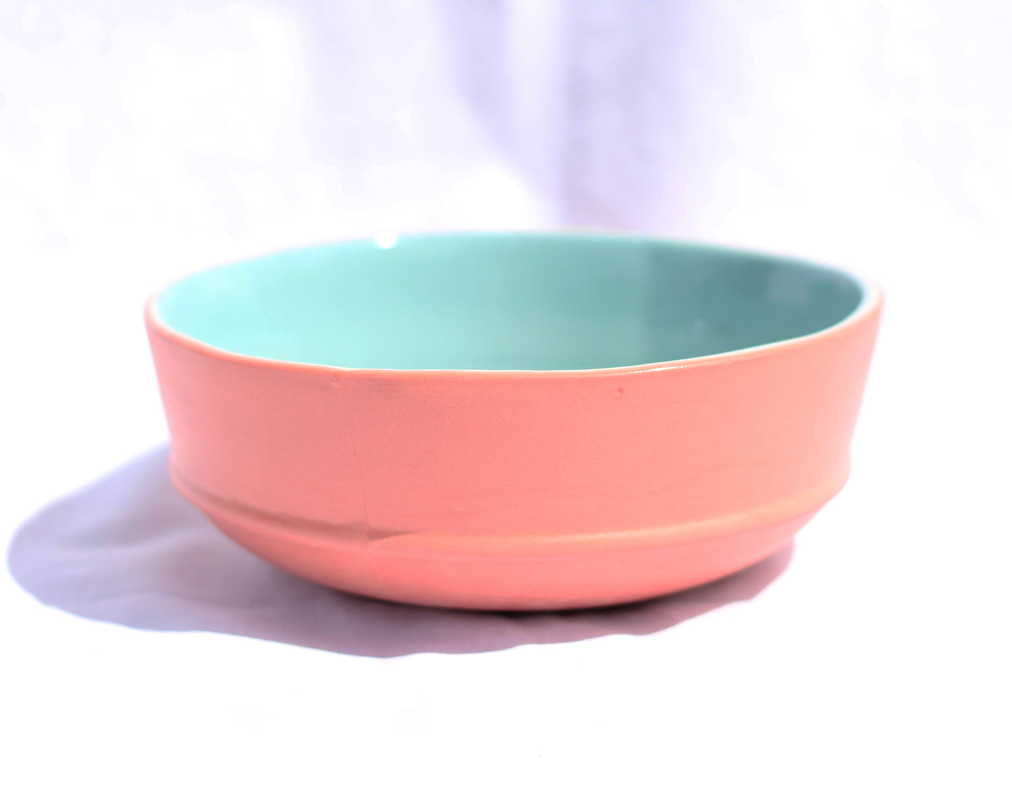 Pasta Bowl - Pink and Blue
