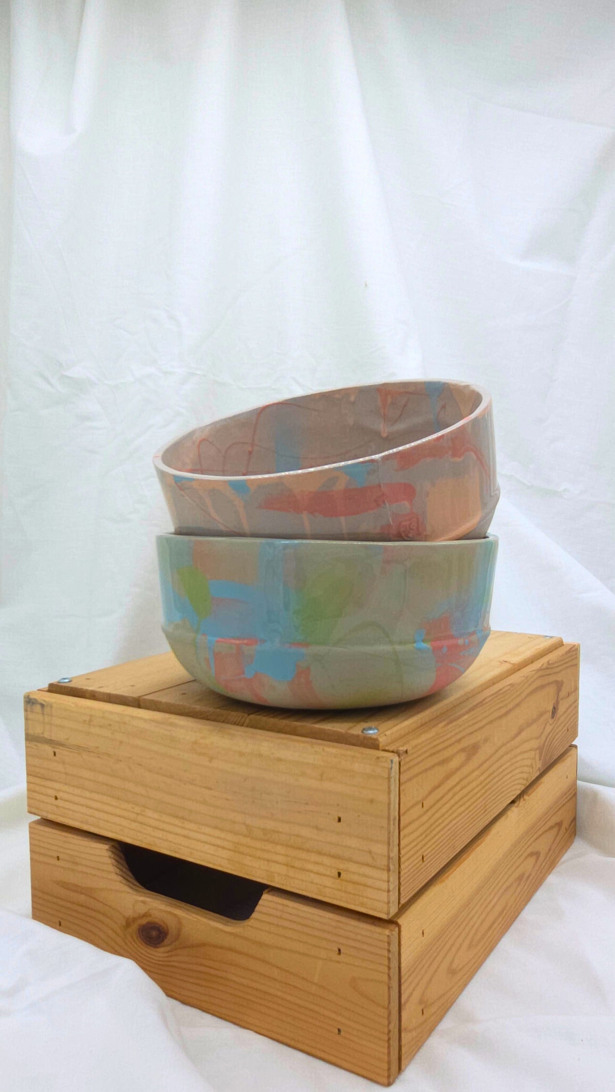 Large Bowl - Drippy