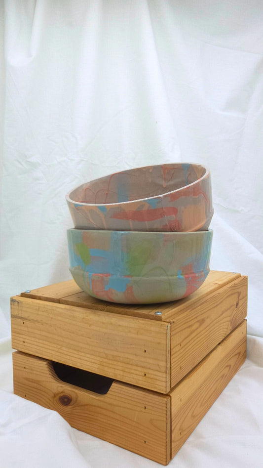 Large Bowl - Drippy