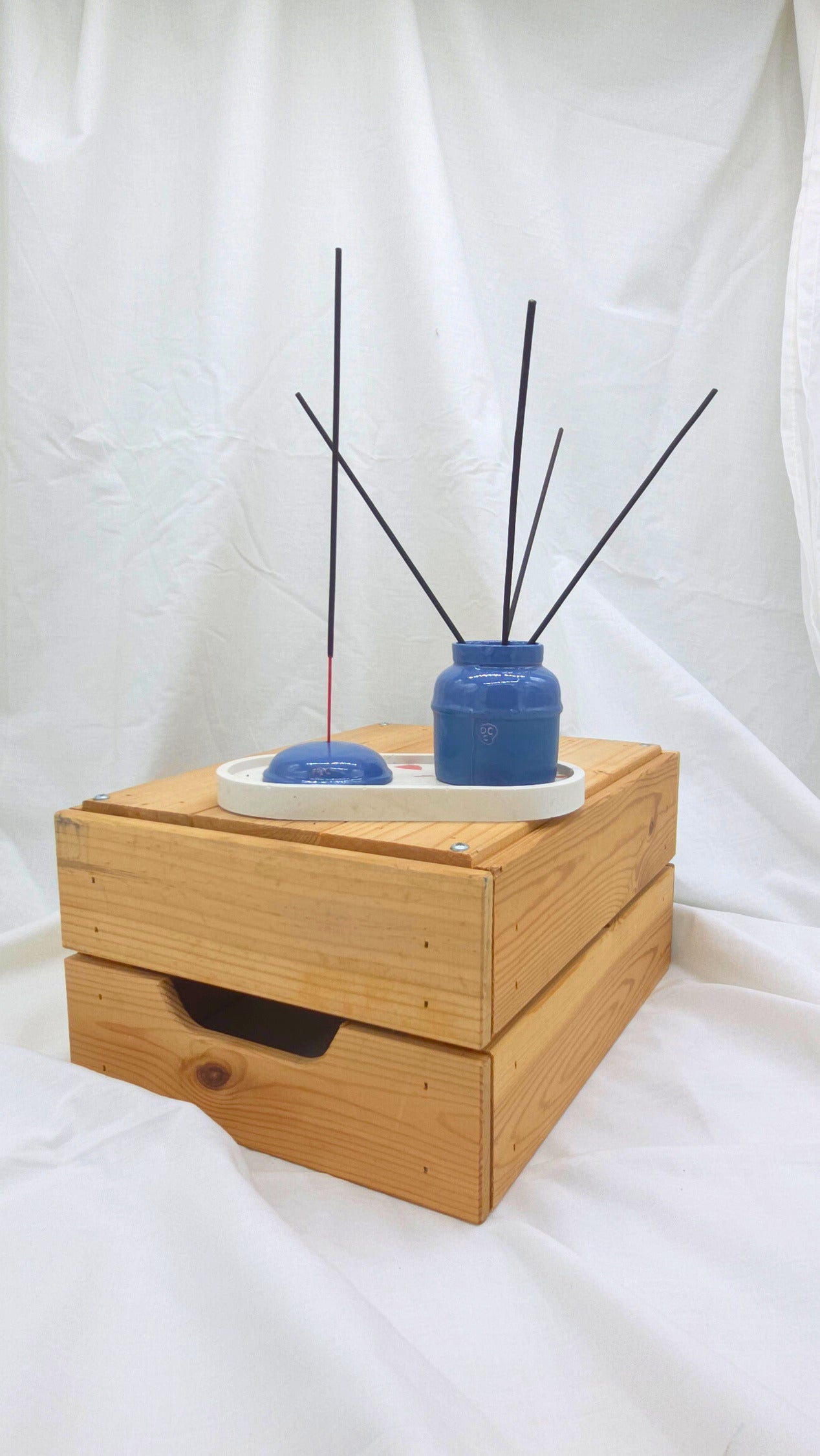 Incense Holder set - Navy