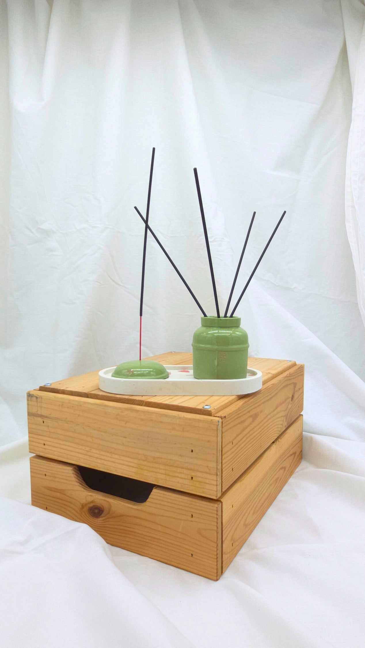 Incense Holder set - Green