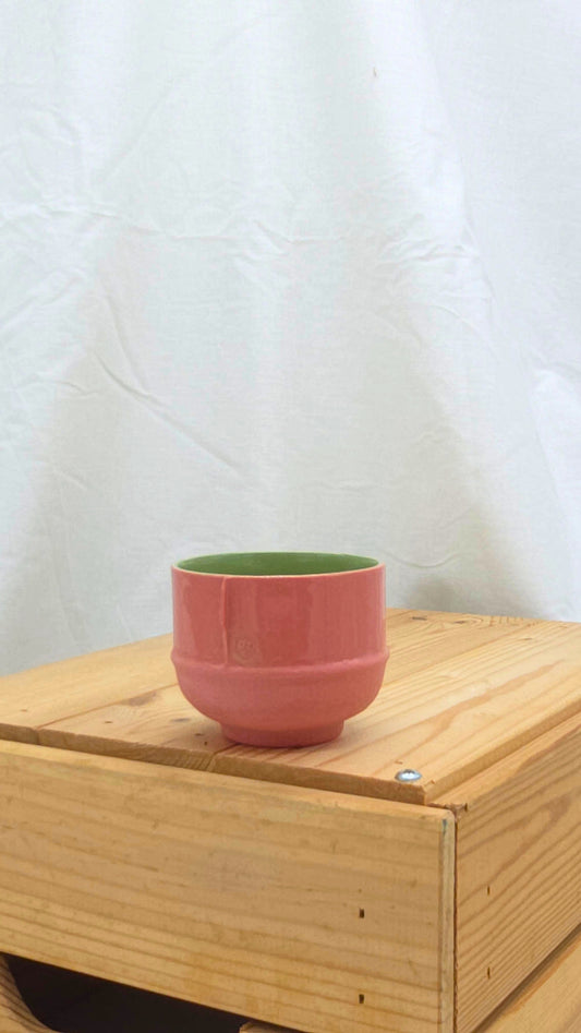 Small Bowl - Pink and Green
