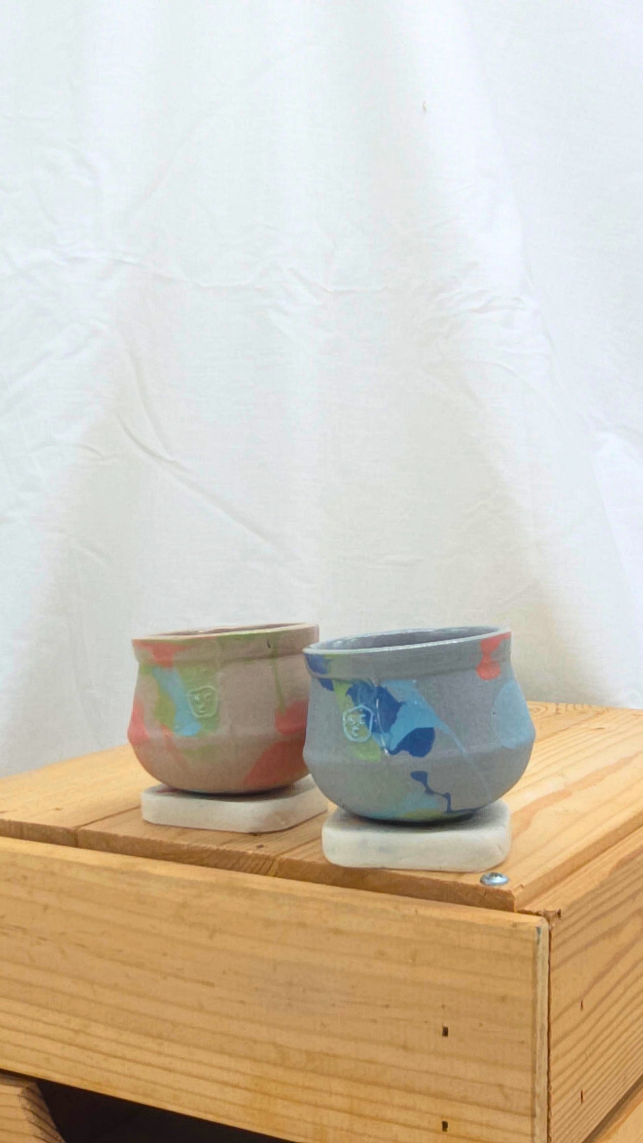 Espresso Cup with Terrazzo Stand - Drippy