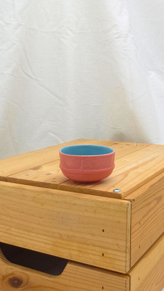 Mini Bowl large - Pink and Blue