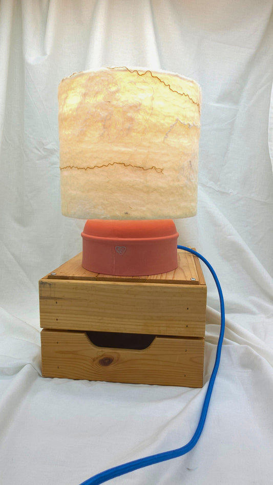 Lamp Small - Pink - Wool Shade
