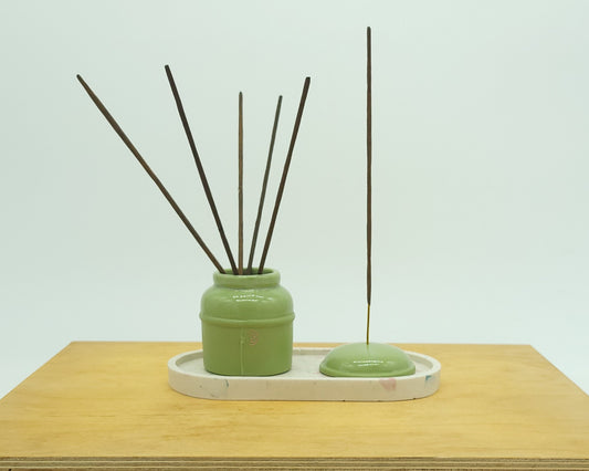 Incense Holder set - Green