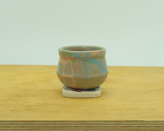 Espresso Cup with Terrazzo Stand - Drippy (3)