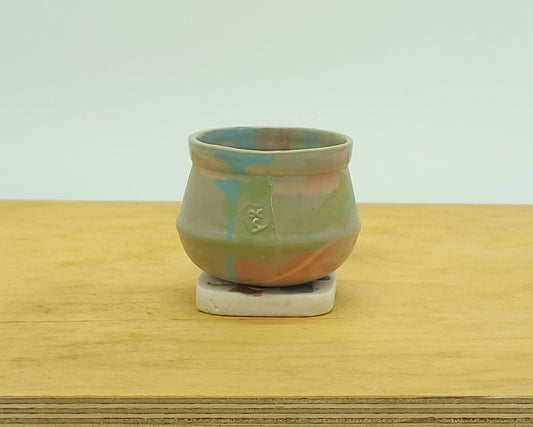 Espresso Cup with Terrazzo Stand - Drippy (4)