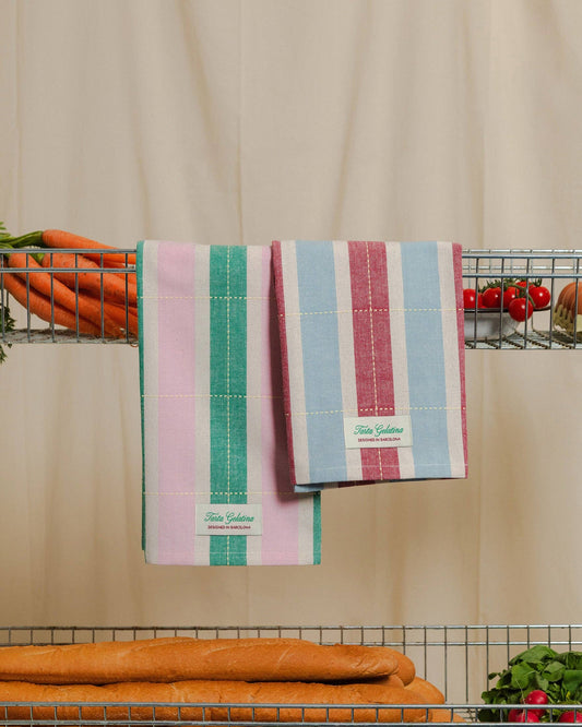 Striped Tea Towel (Set of 2) - Mix 2