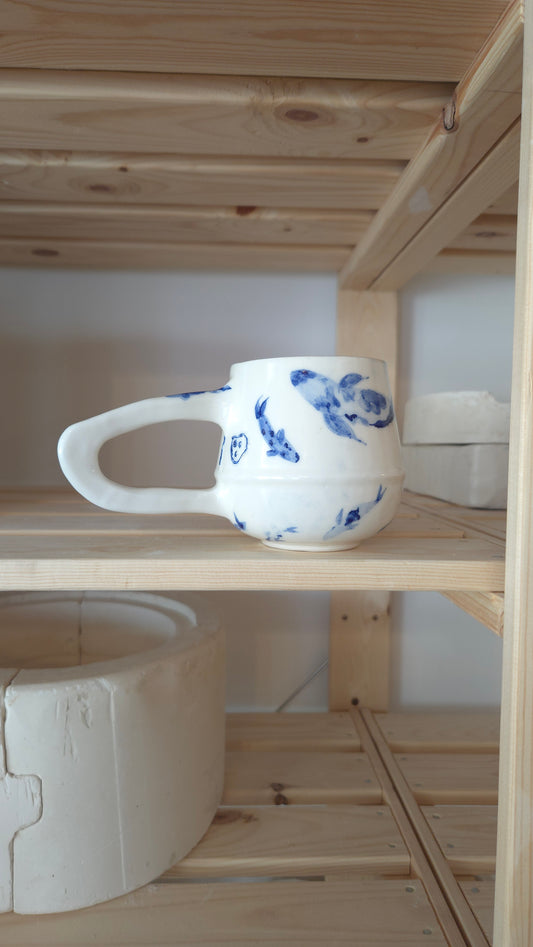 *PRE ORDER* 12oz Mug - Koi Fish