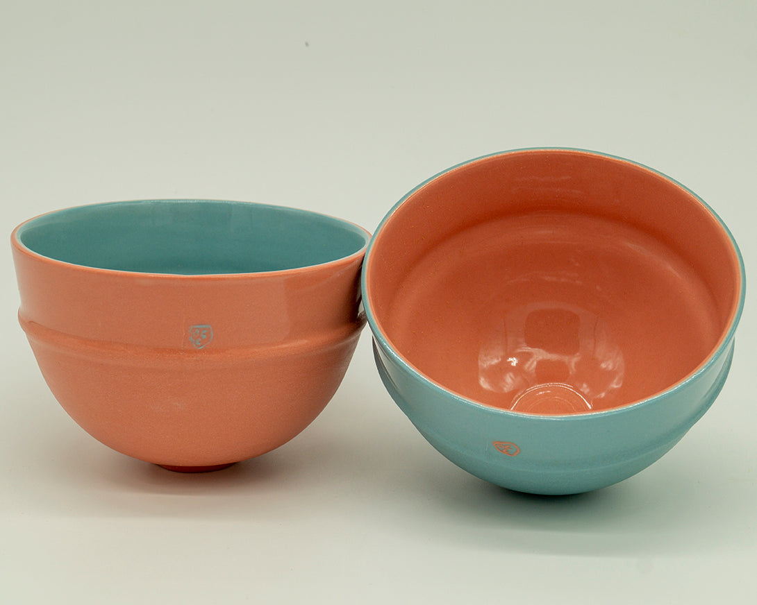 Blue and Pink Breakfast Bowl
